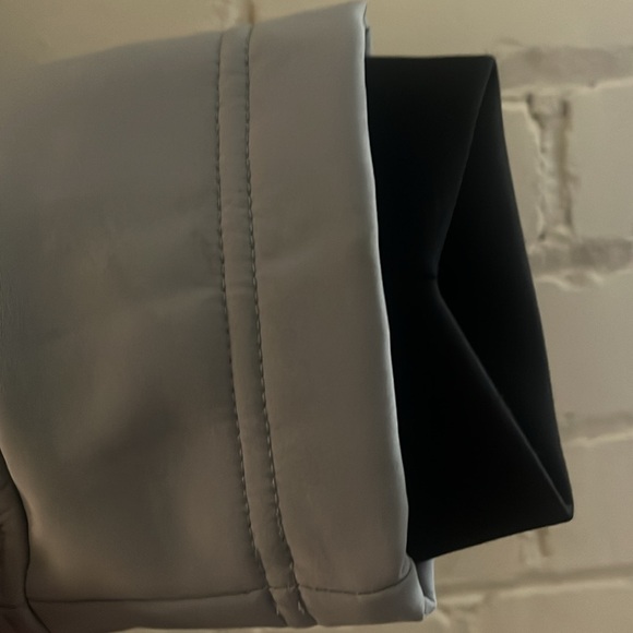 Khombu Women's Hybrid Down Jacket Puffer Coat Outerwear Gray - Picture 3 of 9